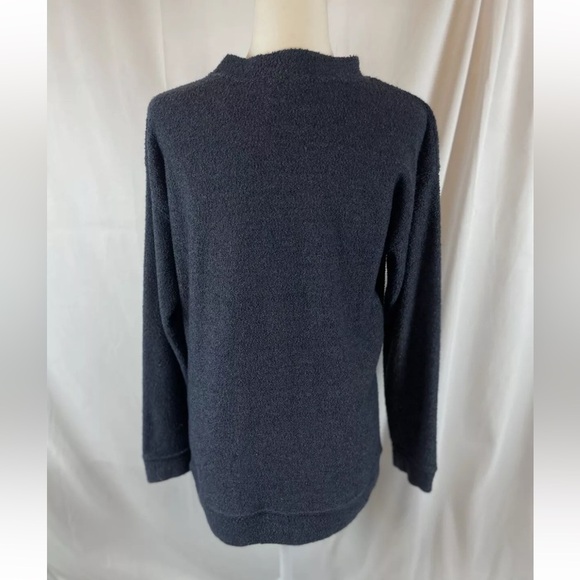 Ole Smoky Whiskey Long Sleeve Crewneck Nub Relaxed Fit Sweatshirt Navy Women’s S - Picture 5 of 14